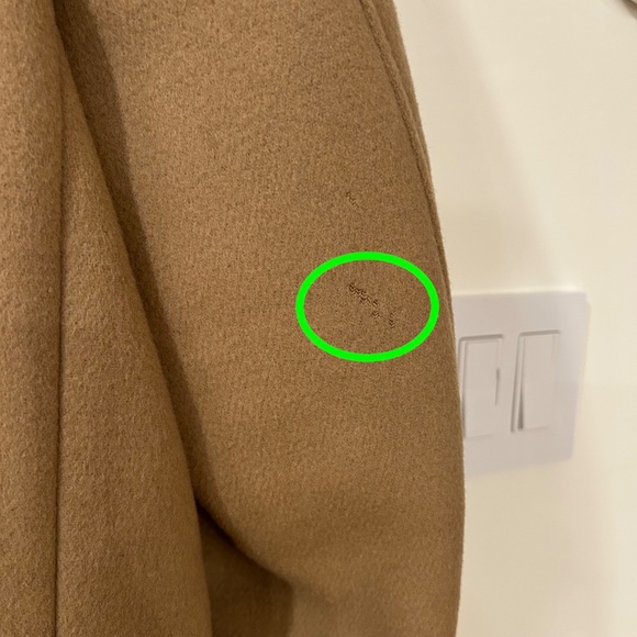 Brooks Brothers Men's Beige Wool Duffel Coat - XXL - Great Condition with Flaws - Picture 13 of 16